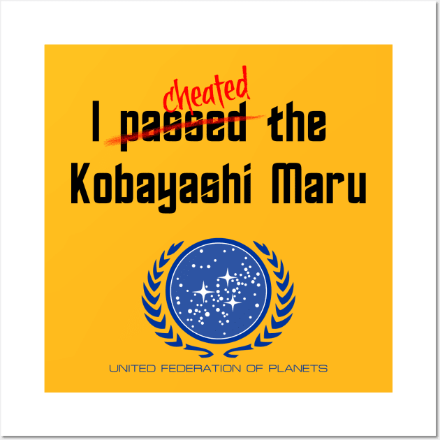 Star Trek - Kobayashi Maru Wall Art by LeftField